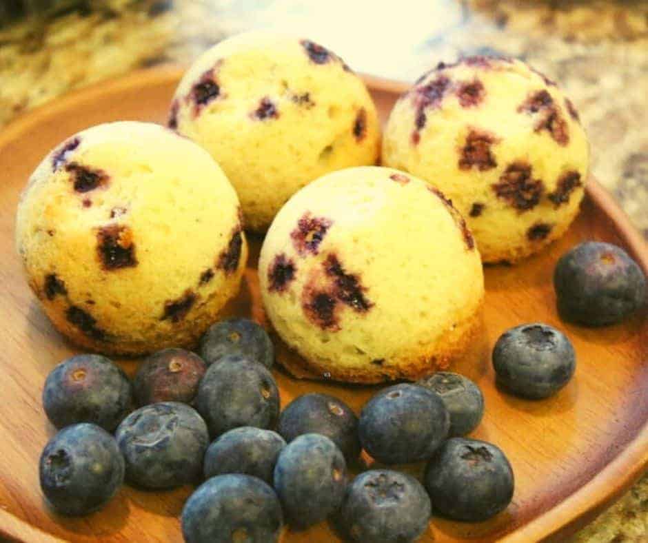 INSTANT POT MINI BLUEBERRY MUFFINS