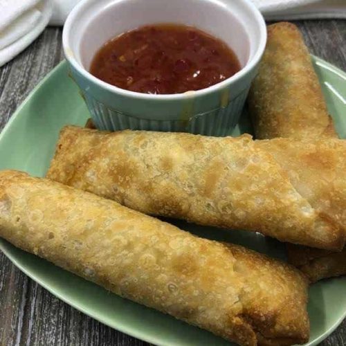 Air Fryer Chinese Egg Rolls - Fork To Spoon