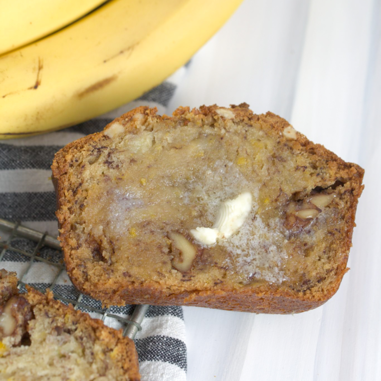 Air Fryer Copycat Starbucks Copycat Banana Nut Bread