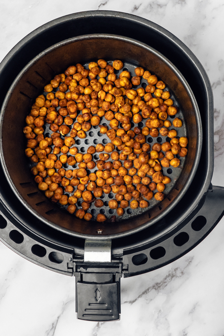 Air Fryer Sea Salt Chickpeas