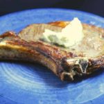 Air Fryer Rib Eye Steak with Blue Cheese Butter (KETO Friendly)