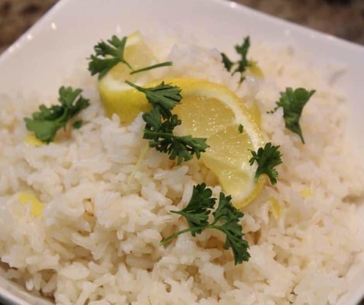 Instant Pot Greek Lemon Rice