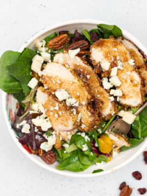 Wendy’s Apple Pecan Salad with Chicken Copycat Recipe