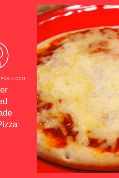 Air Fryer-Air Fried-Homemade Cheese Pizza