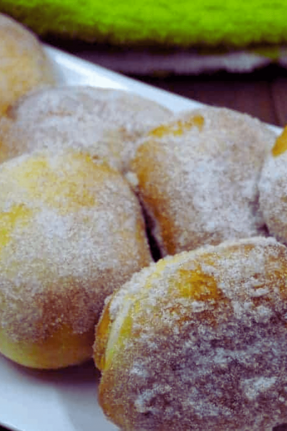 Air Fryer Apple Stuffed Donuts