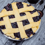 Air Fryer Blueberry Pie