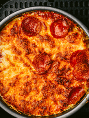 Air Fryer Bubble-Up Pizza Bake