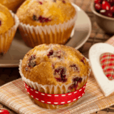 Air Fryer Cranberry Muffins