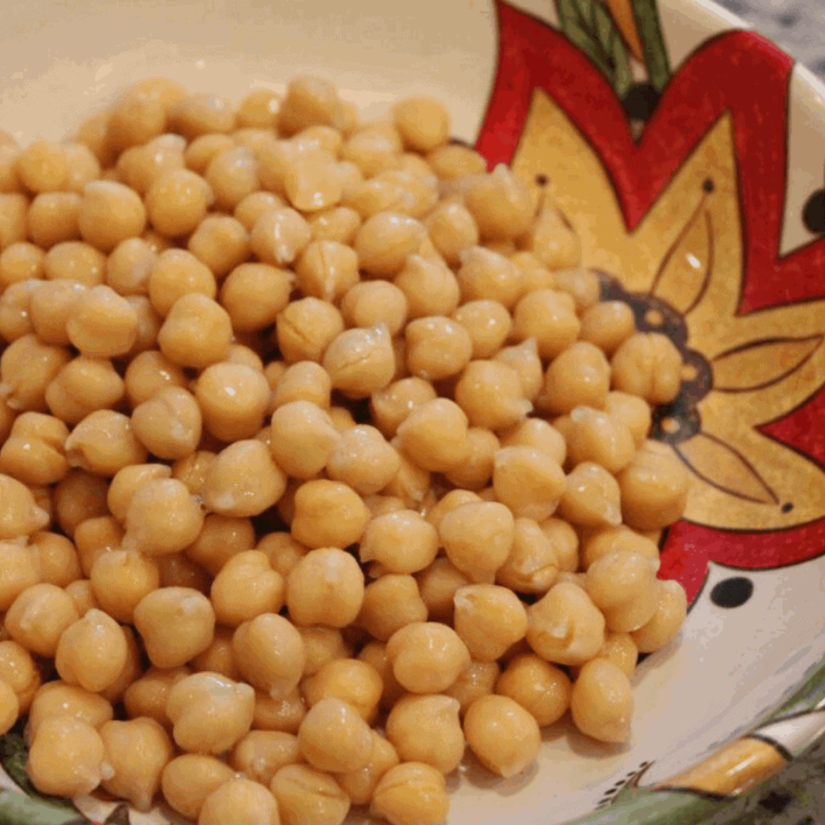 Air Fryer Honey Cinnamon Roasted Chickpeas