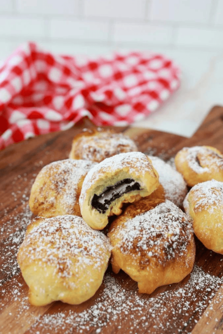 Deep-Fried Oreos With Crescent Rolls