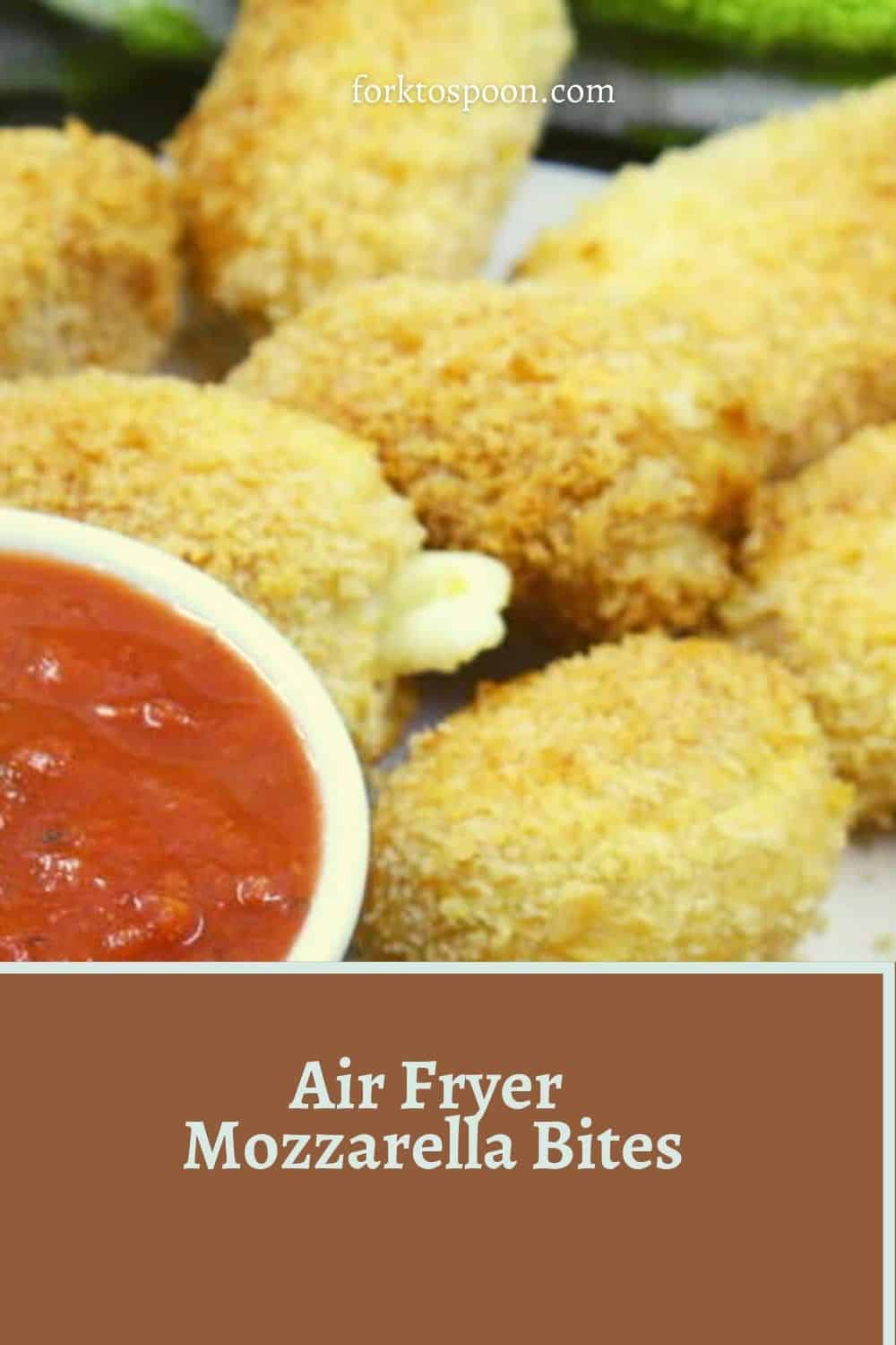 Air Fryer Mozzarella Bites