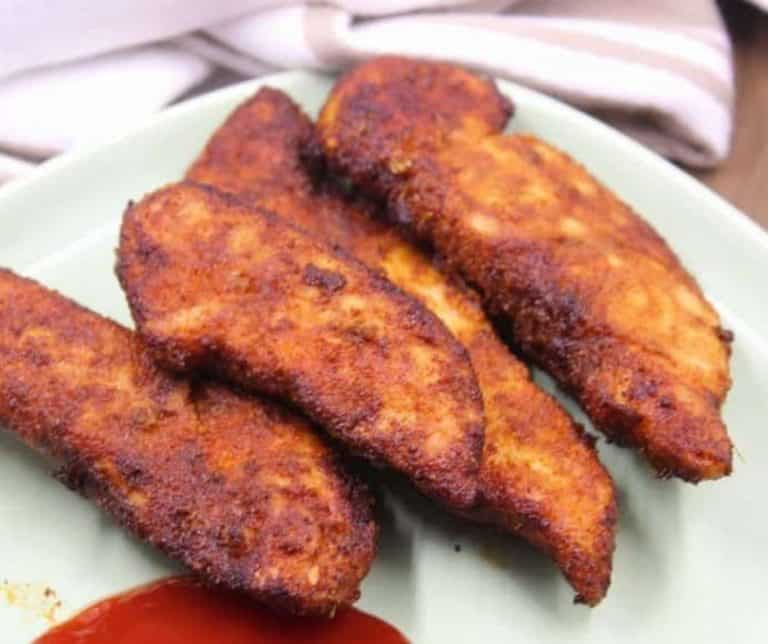 Air Fryer Naked Chicken Tenders Fork To Spoon