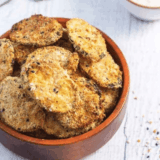 Easy Air Fryer Keto Zucchini Chips (Extra Crispy & Breaded)