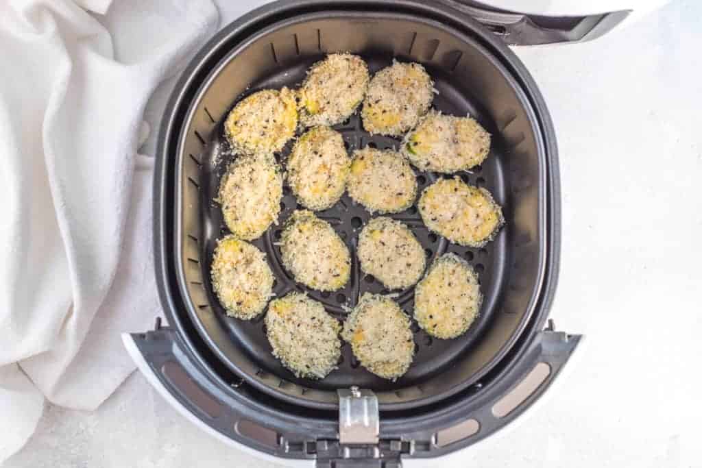How To Make Air Fryer Crispy Parmesan Zucchini Chips