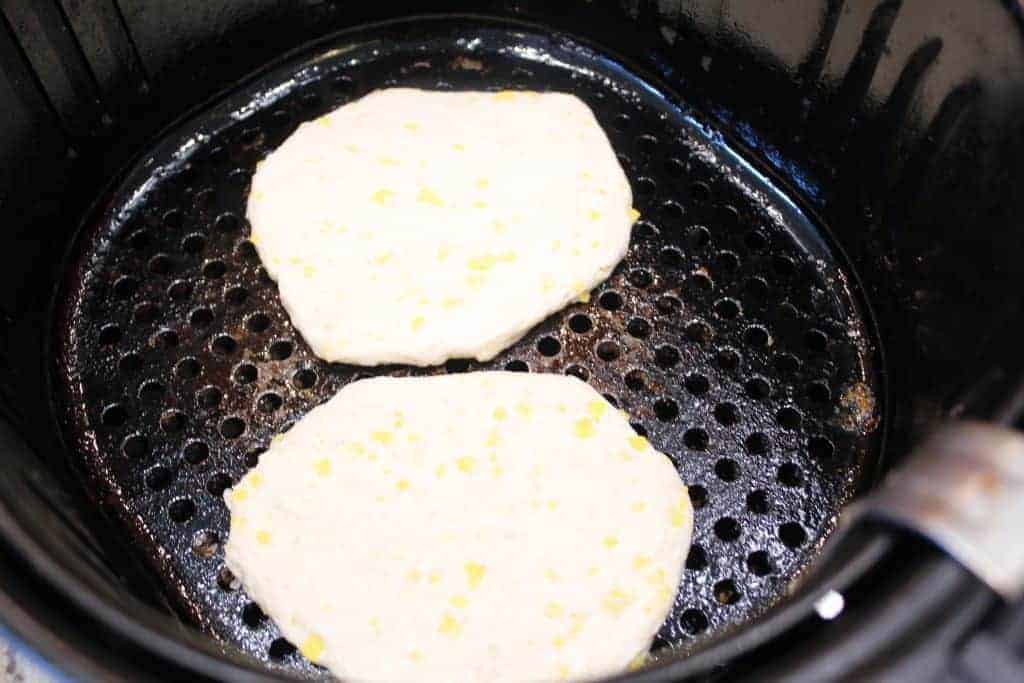 Biscuits in Air Fryer Basket Ingredients Needed For Air Fryer Navajo Indian Fry Bread