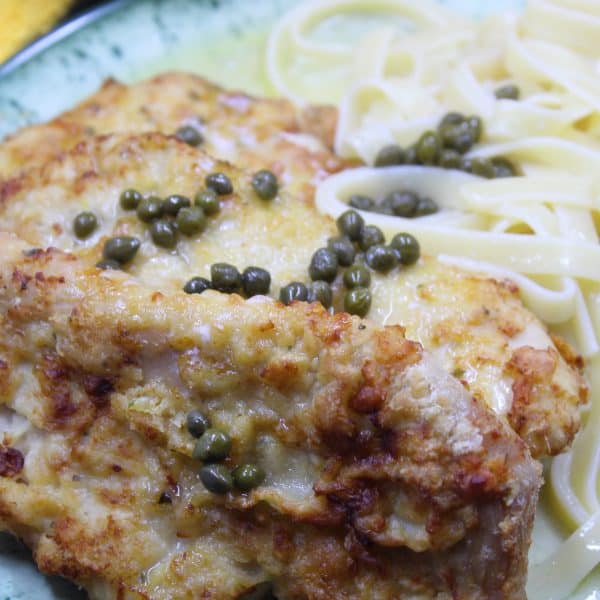 Air Fryer Chicken Piccata with Lemon Sauce Fork To Spoon