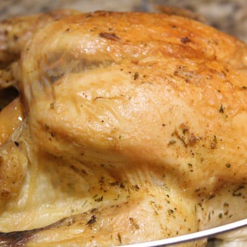 Ninja Foodi, Air Fryer-Rotisserie Roasted Chicken (Whole Chicken)