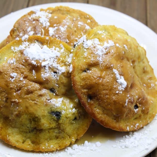 Air Fryer, Making Pancake Mix, Pancakes in the Air Fryer Fork To Spoon
