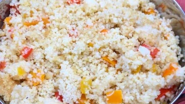 Instant Pot Sweet Bell Pepper Couscous Fiesta Fork To Spoon