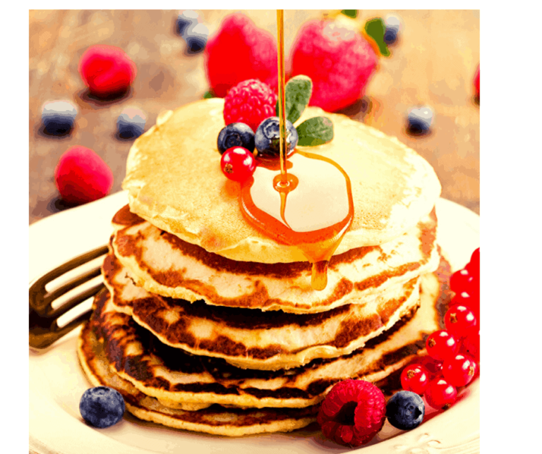 Air Fryer, Making Pancake Mix, Pancakes in the Air Fryer Fork To Spoon