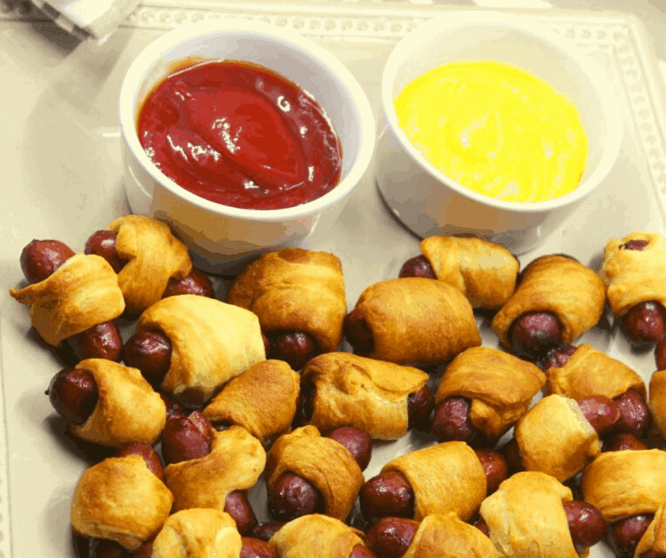 Air Fryer Pigs In A Blanket Fork To Spoon