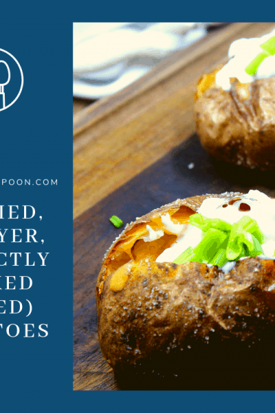 Air Fried, Air Fryer, Perfectly Cooked (Baked) Potatoes