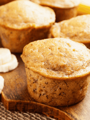 Air Fryer Banana Nut Muffins
