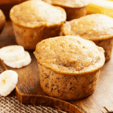 Air Fryer Banana Nut Muffins