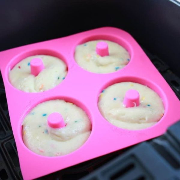Air Fryer Cake Mix Donuts Fork To Spoon