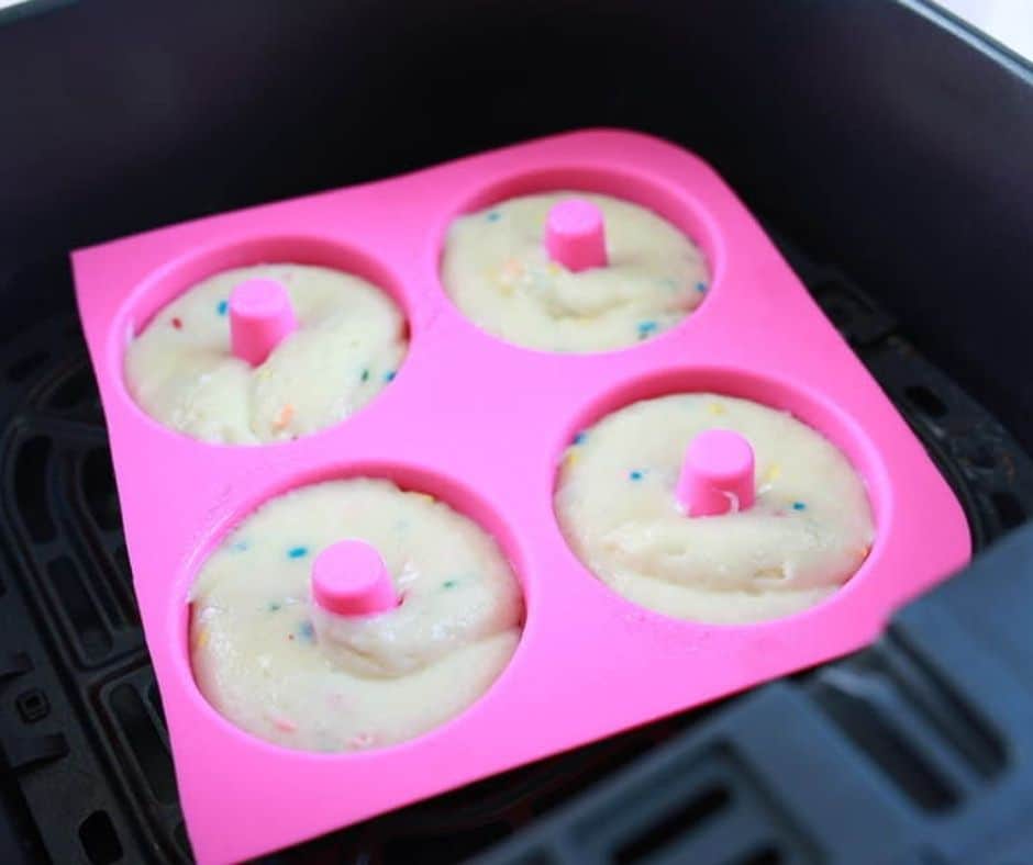 Air Fryer Cake Mix Donuts