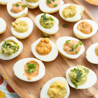 Air Fryer Deviled Eggs