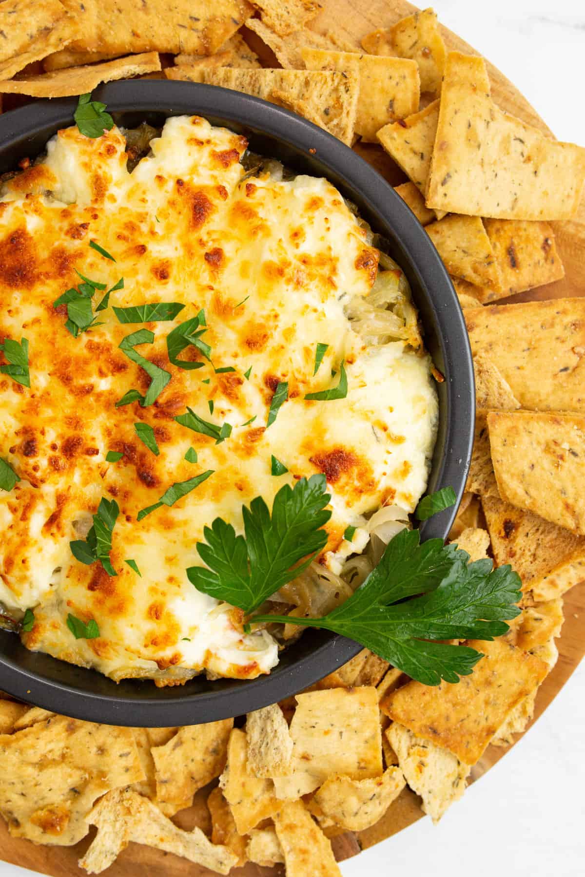 Air Fryer French Onion Dip