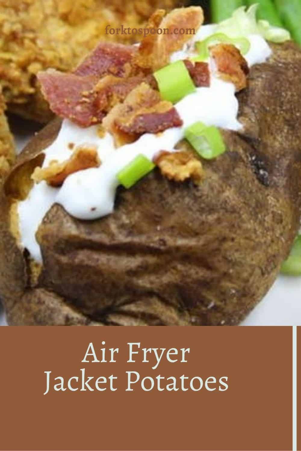 Air Fryer Jacket Potatoes  
