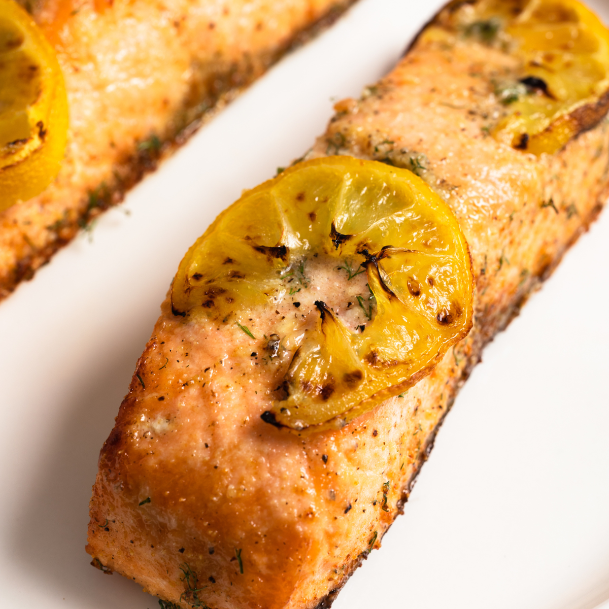 Air Fryer Lemon Garlic Herb Salmon-image