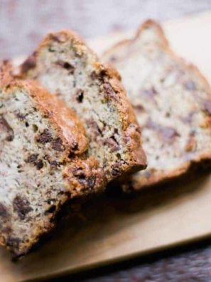 Air Fryer Chocolate Chip Quick Bread