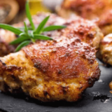 Air Fryer Ranch Chicken Thighs --Are you looking for an easy and delicious dinner that will satisfy your family? Look no further! These air fryer ranch chicken thighs are juicy, flavorful, simple to make, and packed with all the classic flavors of the ranch. 
