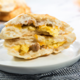 Air Fryer Sausage Biscuits