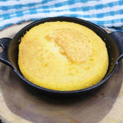 Air Fryer Skillet Cornbread Fork To Spoon