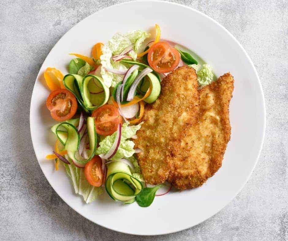 Breaded Air Fryer Chicken