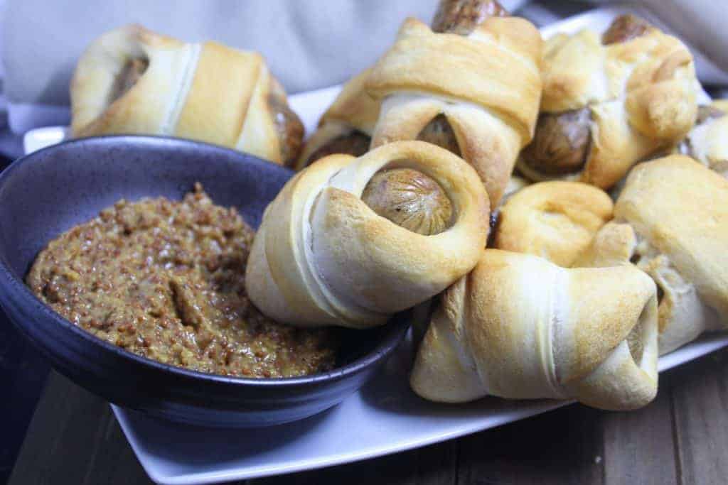 AIR FRYER, BISCUIT SAUSAGE ROLLS (EASY, QUICK AND KID APPROVED)