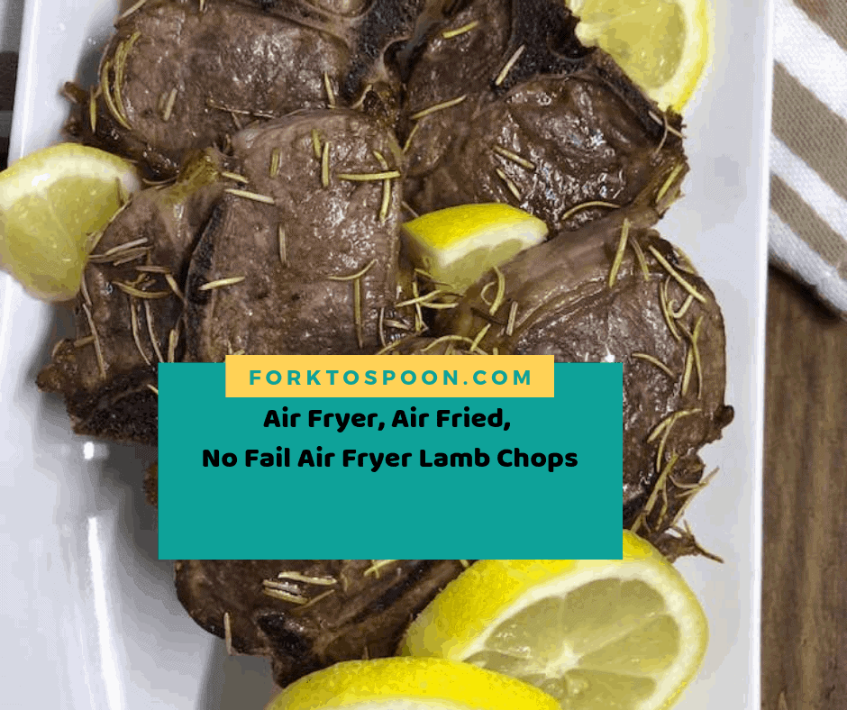 Air Fryer, Air Fried, Instant Pot, Vortex Plus, No Fail Grilled Lamb Chops
