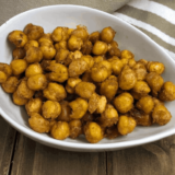Air Fryer Smoky Roasted Chickpeas are a healthy and delicious snack that is easy to make. Air frying chickpeas gives them a crispy outer layer while keeping the inside nice and fluffy. These Smoky Roasted Chickpeas are flavored with smoked paprika, garlic powder, and onion powder for a flavorful snack that is perfect for dipping or eating on their own. Air Fryer Smoky Roasted Chickpeas are a healthier alternative to traditional fried foods, and they are sure to be a hit with everyone in the family.