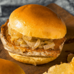 Air Fryer Chicago-Style Pork Chop Sandwiches