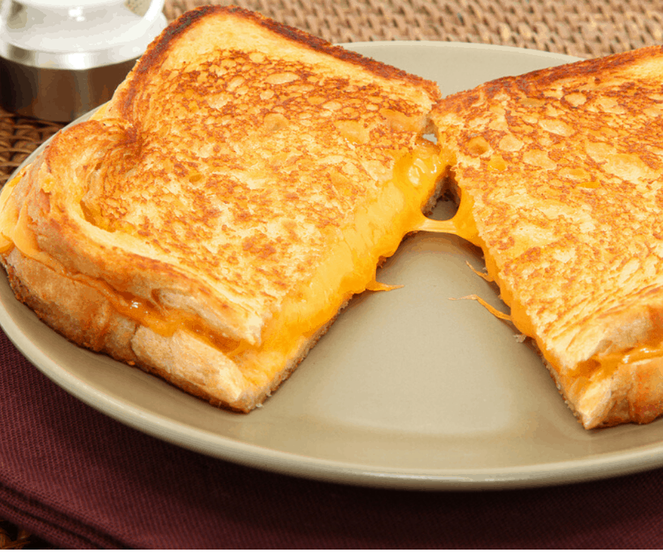 Air Fryer, Classic Grilled Cheese Sandwich