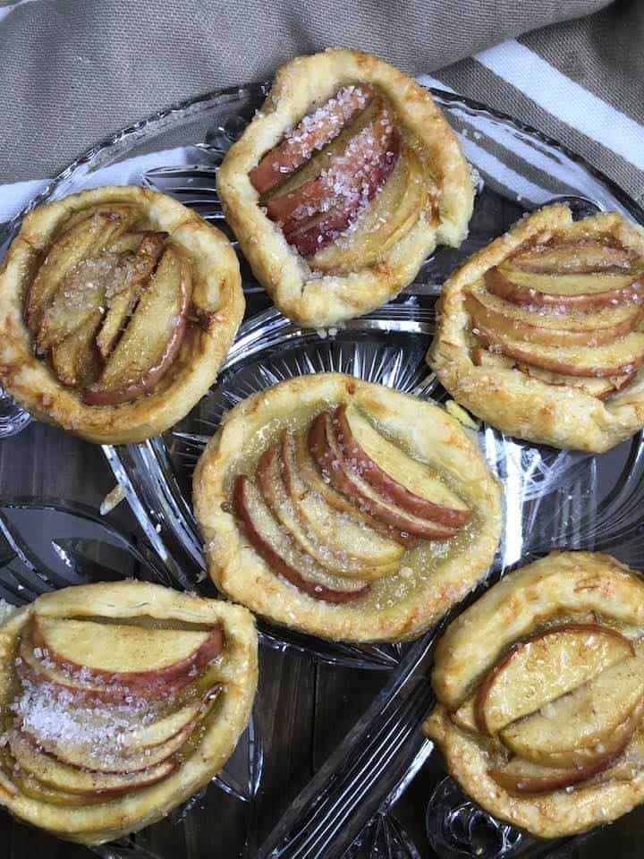 Air Fryer Apple Galette Fork To Spoon