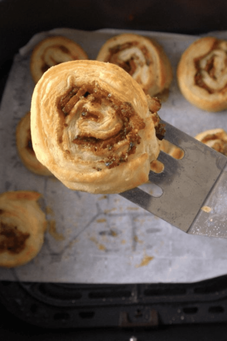 Air Fryer Breakfast Pinwheels