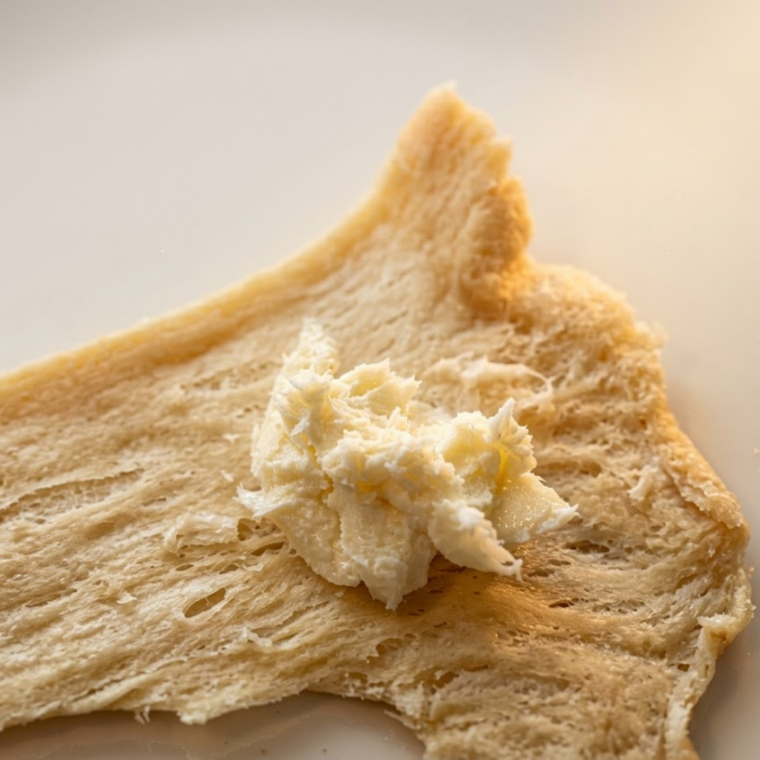 Lemon cream cheese filling spooned onto wide end of crescent dough triangle.