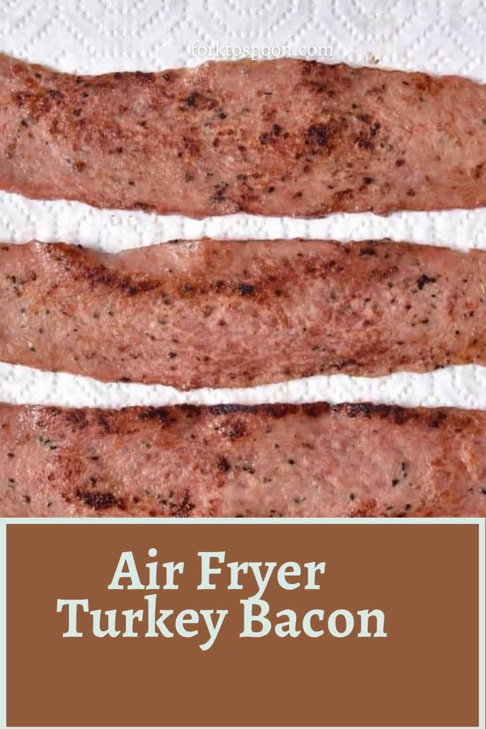 Air Fryer Turkey Bacon