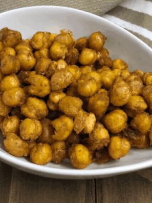 Air Fryer Za’atar Spiced Chickpeas