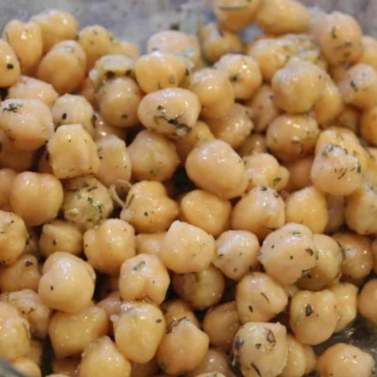 Air Fryer Za'atar Spiced Chickpeas